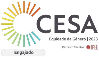 Selo CESA Equidade de Gênero 2023 — escritório engajado